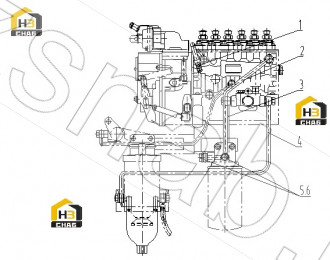 JOINT BOLT Q/SC642.1-01- M12*1.25