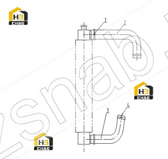 WATER INLET PIPE