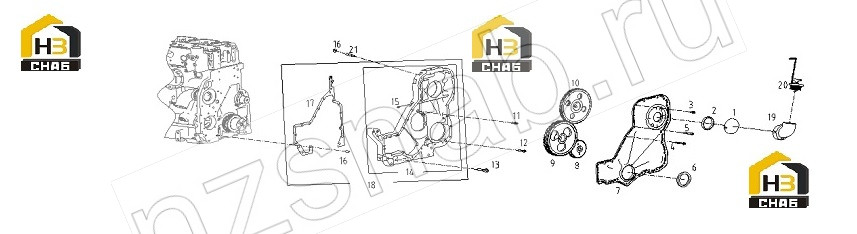 OIL FILLER,GEAR HOUSING