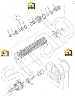 RING-FWD SHAFT REAR BRG RETAINING