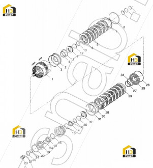 PLATE-FWD&2ND SHAFT FRONT BRG END