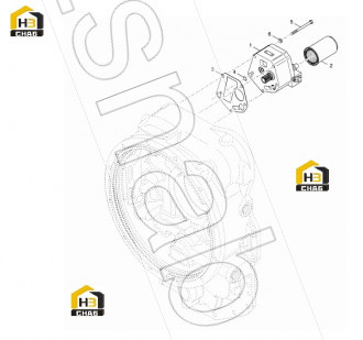 Screw-Pump Mounting