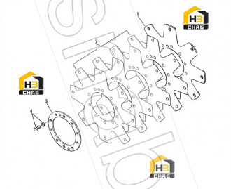 Drive Plate Mounting Srew & Lockwasher