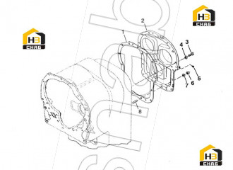 Rear Cover to Case Screw