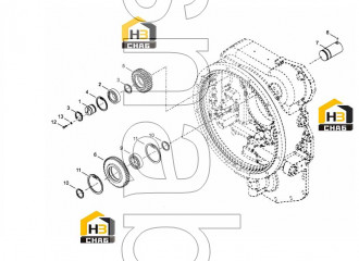 RING-DRIVE GEAR BEARING RET