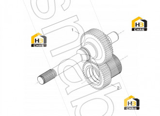 SHAFT-TURBINE 42T