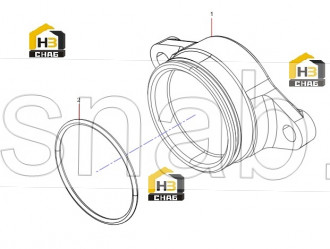 Cylinder Cover Falling Gear Cover