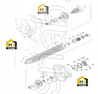 Thin Gasket, Bearing End Cap