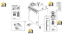 Бак гидравлический масляный и фильтр