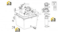 Бак гидравлический масляный и фильтр