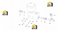 Блок обратного клапана SY215C9C5 13708971