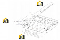 Капот SY215C9C5KL.1.6.6A 13602963