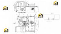 Комплектующие экскаватора SY215C9C5K(EU).1 13710494