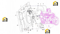 Система радиатора и вентилятора (часть 1) SY215C9C5KL.1.3A.3 13700551