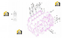 Соединения распределительного клапана (часть 1) SY215C9C5KL(EU).1.4.3 13708928