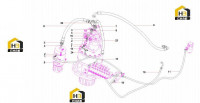 Соединения редуктора SY215C9C5 13708971