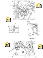 Патрубки топливного бака R6041570