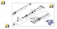 Цилиндр подъемный 35.A010.172