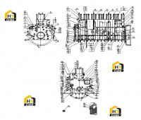 Блок цилиндров с комплектующими G02-000-15+B