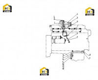 Трубопровод масляный D19-000-108+C