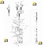 Комплектующие блока гидравлического (часть 1)