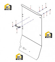 Крыло заднее RSC005821385