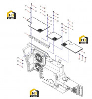 Педаль платформы, кронштейн 14252287