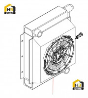 Радиатор с воздушным охлаждением 151601020039A