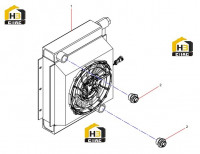 Радиатор воздушного охлаждения RSC008397200